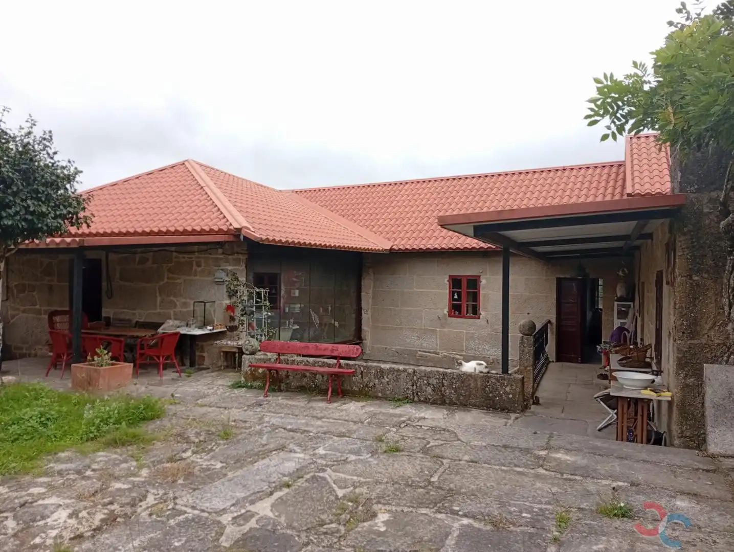 Vista exterior de Casa o chalet en venta en Campo Lameiro