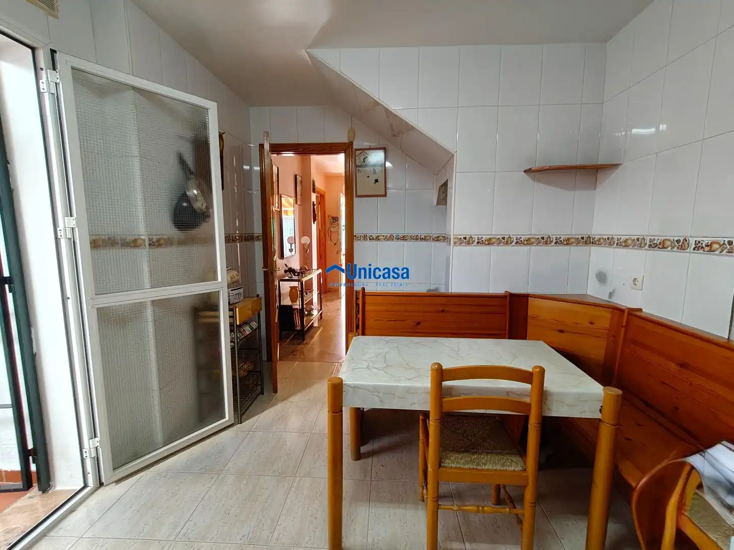 Cocina de Casa adosada en venta en Málaga