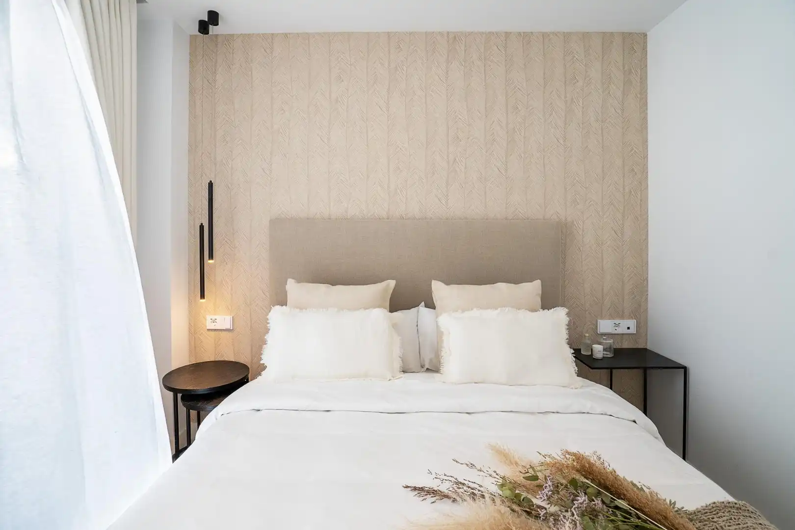Schlafzimmer von Dachboden zum Verkauf in Fuengirola mit Klimaanlage, Terrasse und Abstellraum