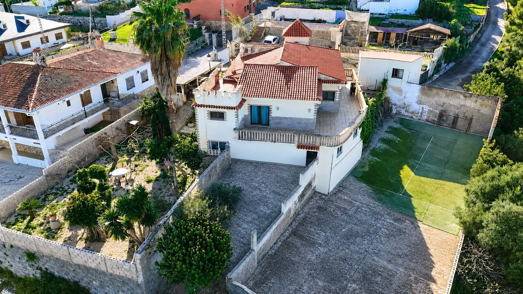 Vista exterior de Casa o chalet en venta en El Real de Gandia con Jardín privado, Terraza y Trastero