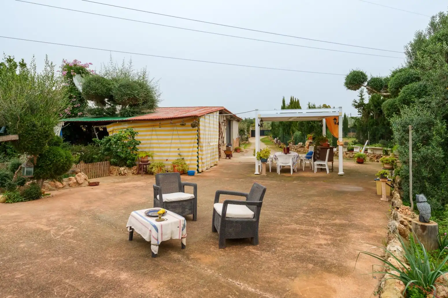 Jardín de Finca rústica en venta en Marratxí con Aire acondicionado, Calefacción y Piscina
