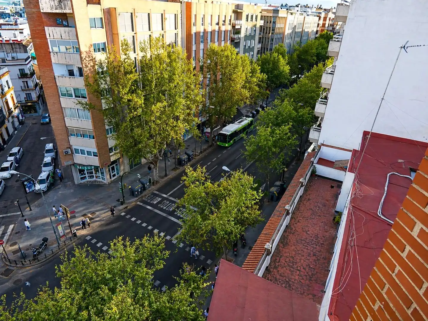 Vista exterior de Apartamento de alquiler en Córdoba con Aire acondicionado, Calefacción y Amueblado