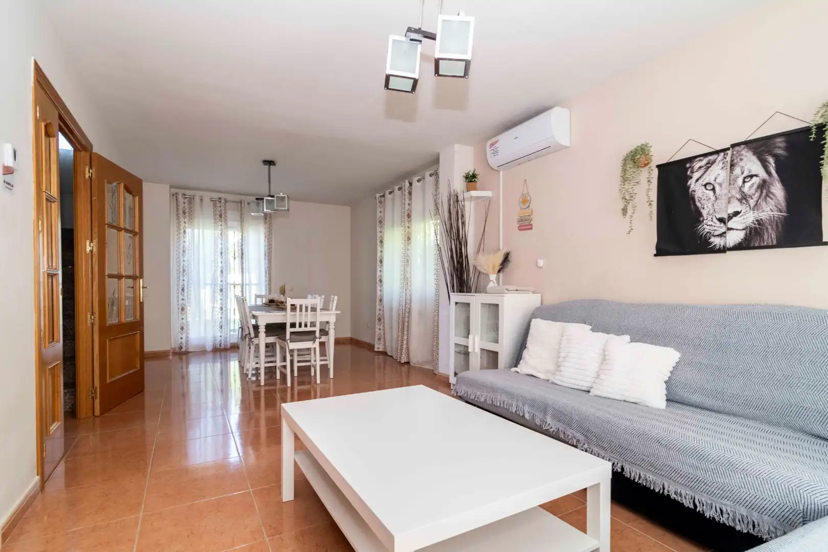 Sala de estar de Casa o chalet en venta en Méntrida con Aire acondicionado, Calefacción y Jardín privado