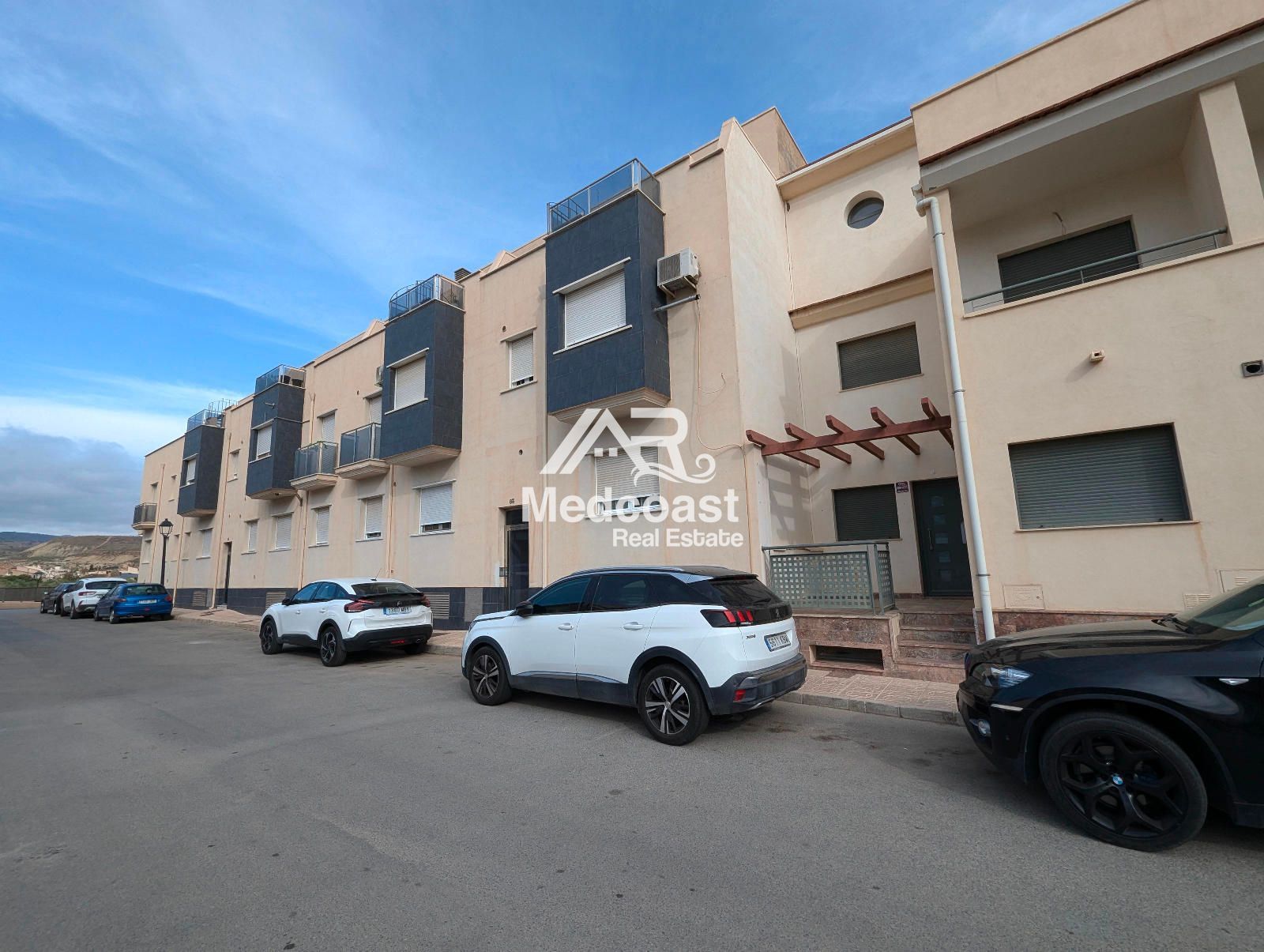 Vista exterior de Dúplex en venta en Tíjola con Terraza y Trastero