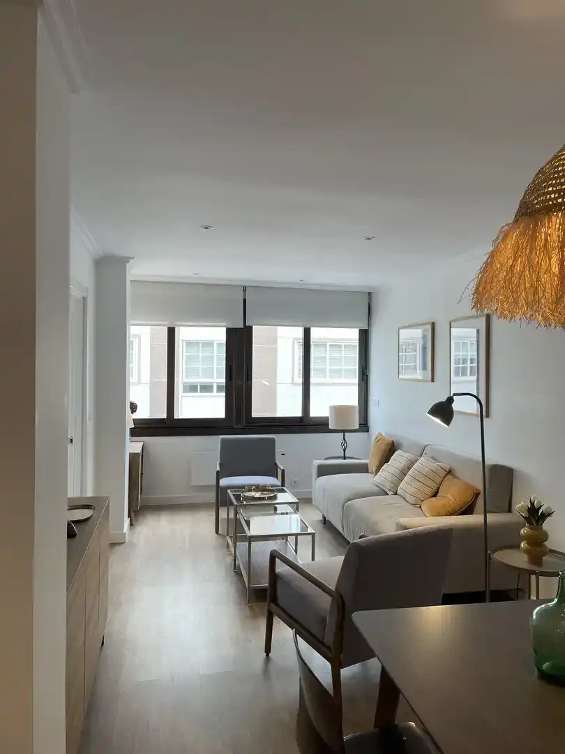 Wohnzimmer von Wohnung zur Miete in Baiona, Pontevedra