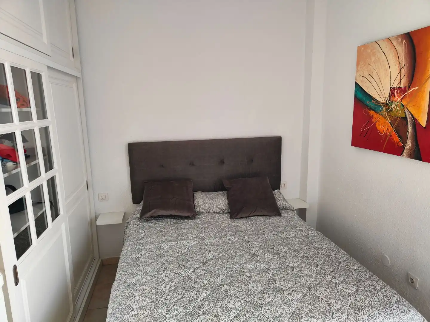 Bedroom of Flat for rent in San Cristóbal de la Laguna  with Terrace, Furnished and Washing machine