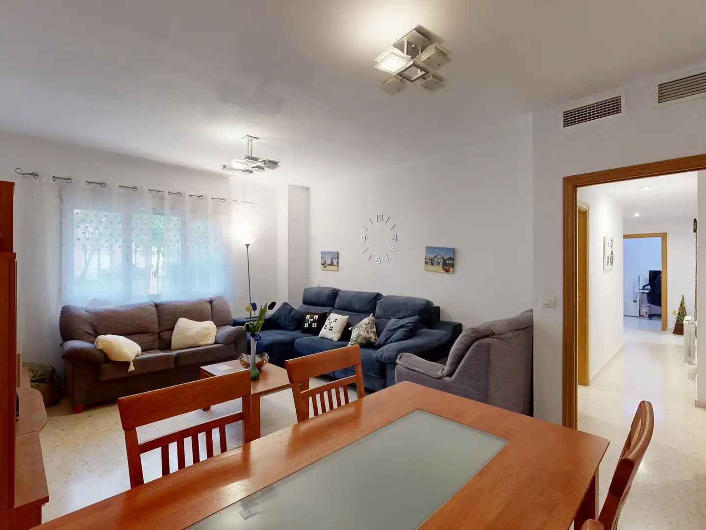 Wohnzimmer von Wohnung zum Verkauf in Mérida mit Balkon