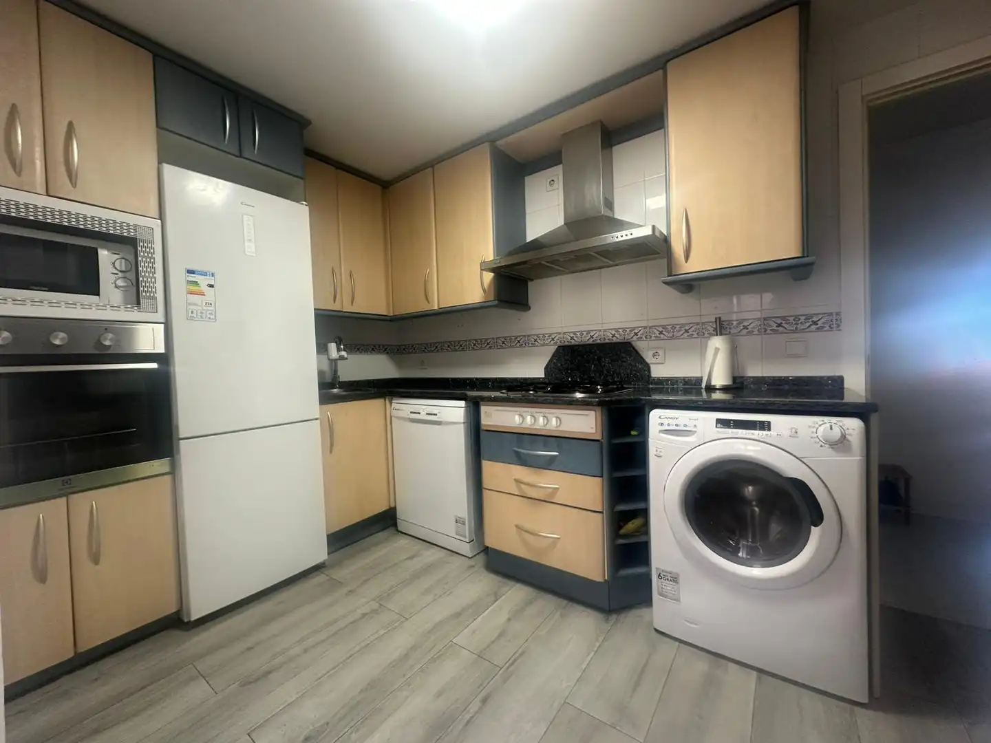 Kitchen of Flat for rent in Móstoles  with Heating, Terrace and Oven