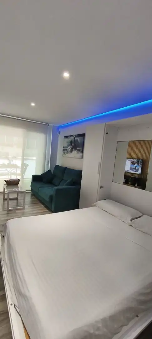Wohnzimmer von Wohnung zum Verkauf in Salou mit Klimaanlage, Heizung und Terrasse