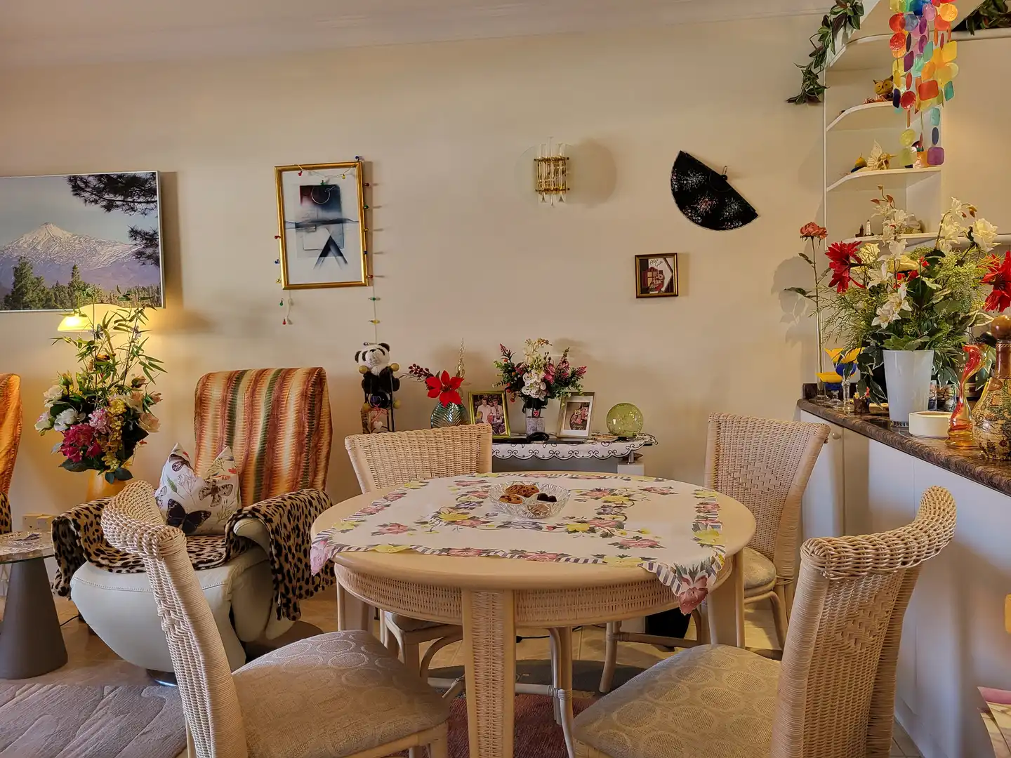 Dining room of Attic for sale in Puerto de la Cruz  with Terrace, Swimming Pool and Furnished