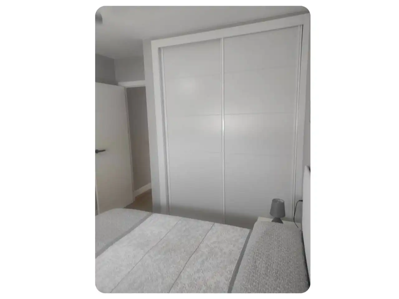 Bedroom of Flat for rent in Roquetas de Mar  with Air Conditioner, Terrace and Furnished