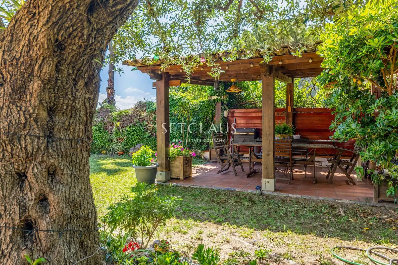 Terrassa de Casa o xalet en venda en Premià de Dalt amb Calefacció, Jardí privat i Terrassa