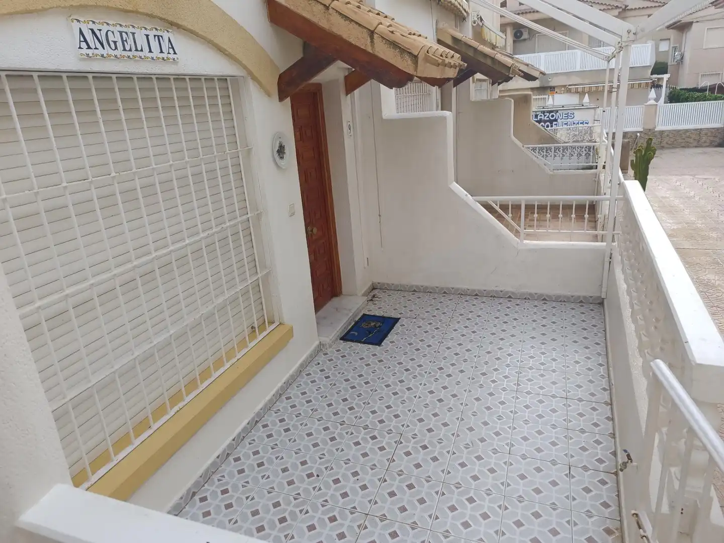 Vista exterior de Casa adosada en venta en Cartagena