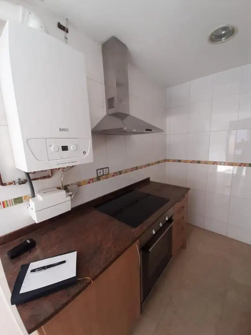 Kitchen of Flat for rent in Sant Celoni  with Heating
