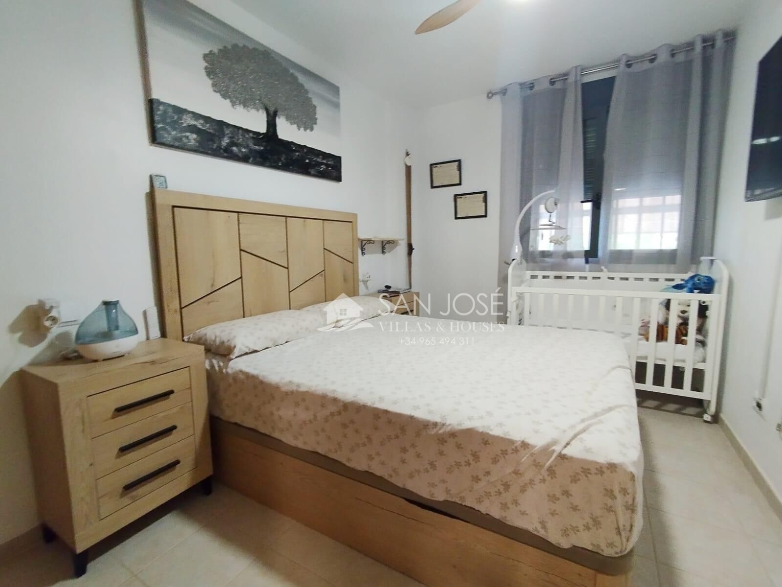 Bedroom of Single-family semi-detached for sale in Aspe  with Heating and Terrace