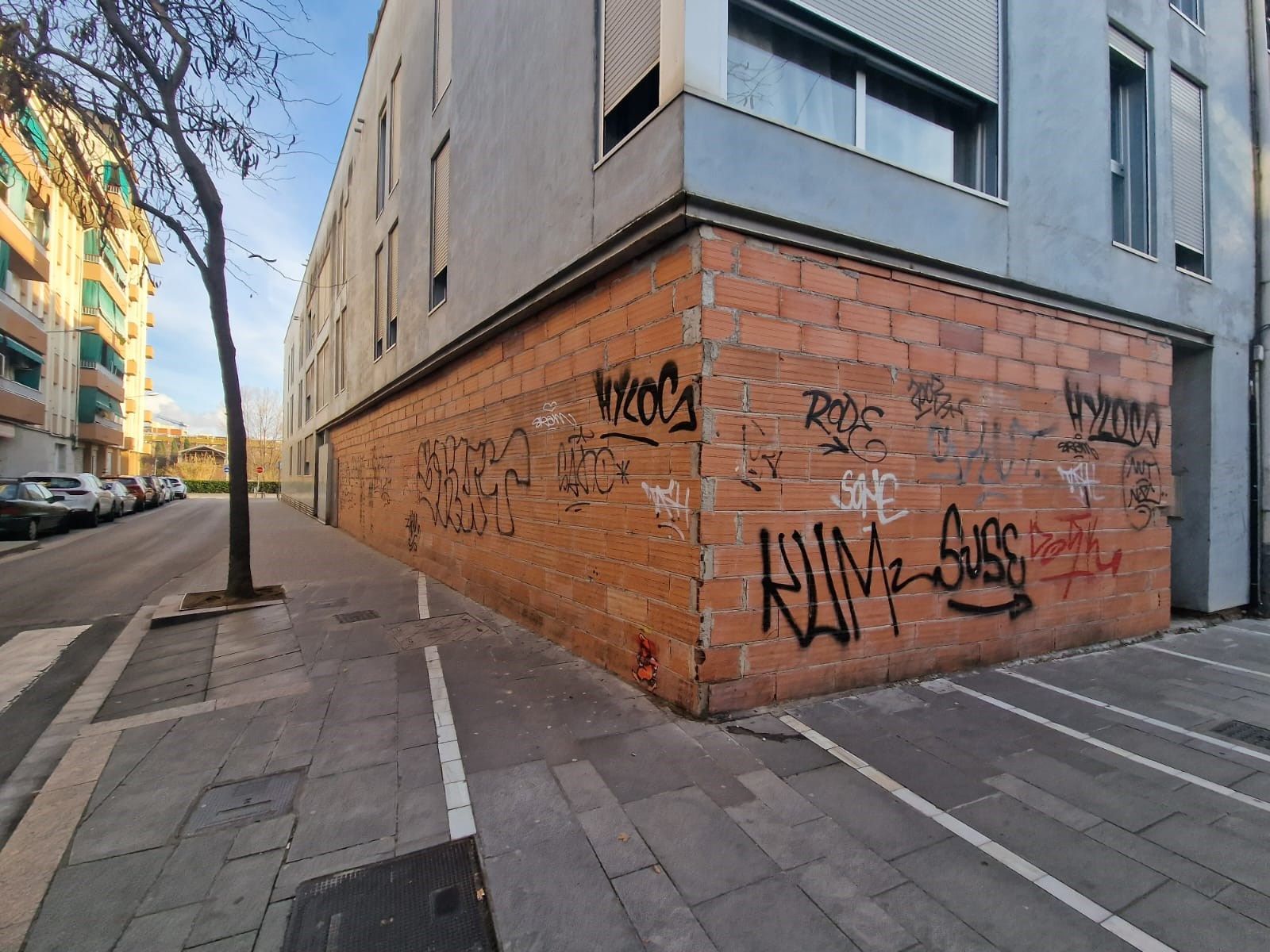 Vista exterior de Pis en venda en Granollers