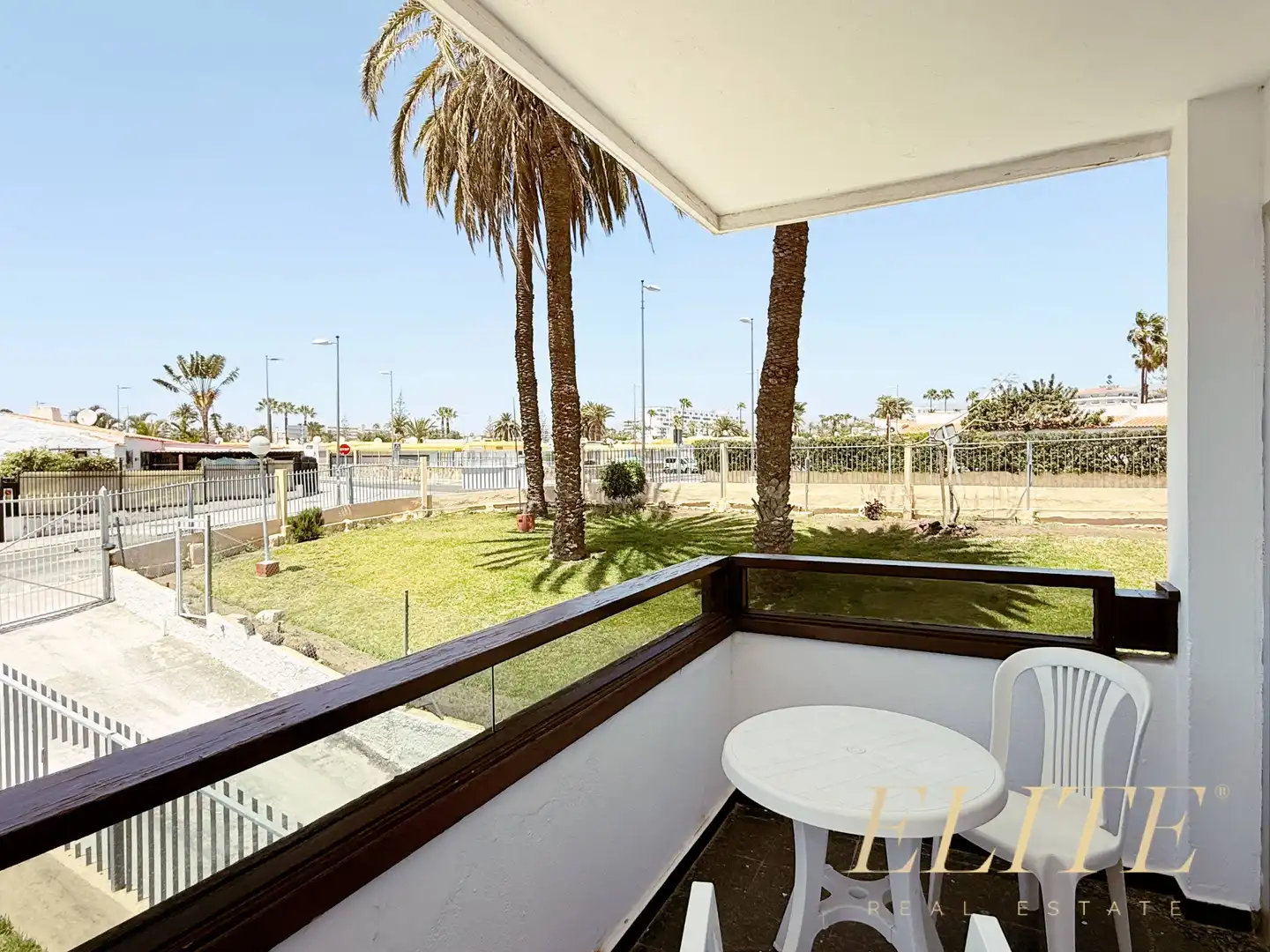 Terrasse von Wohnung zum Verkauf in San Bartolomé de Tirajana mit Privatgarten, Terrasse und Möbliert