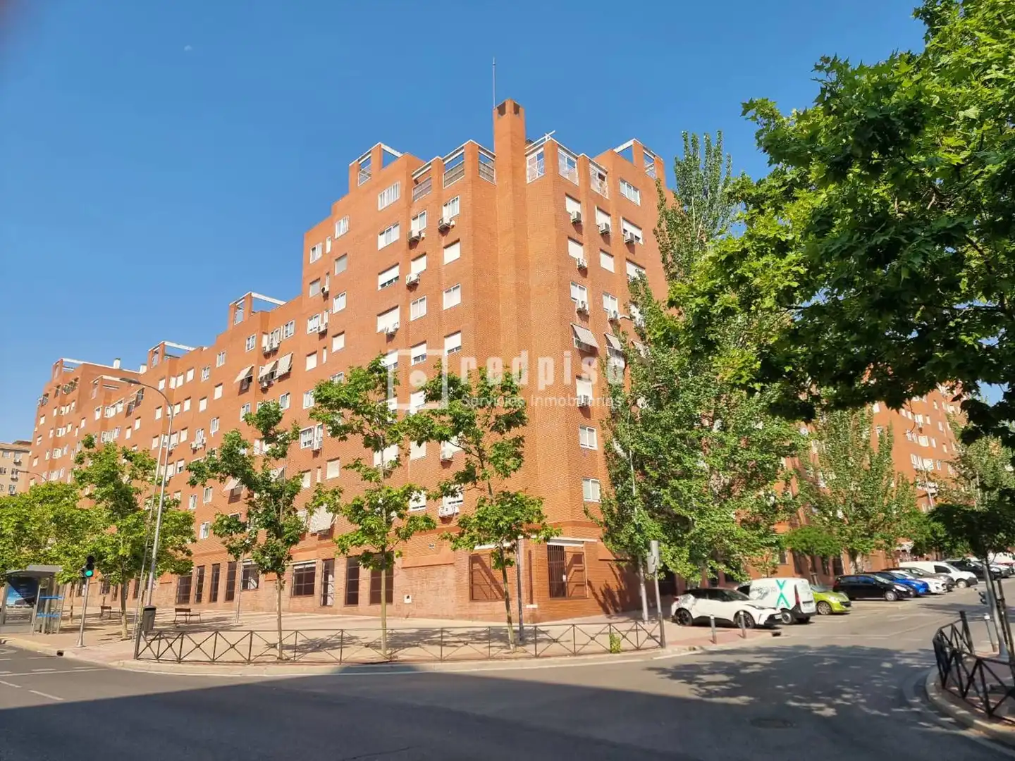 Exterior view of Flat for sale in Madrid  with Air Conditioner, Heating and Private garden