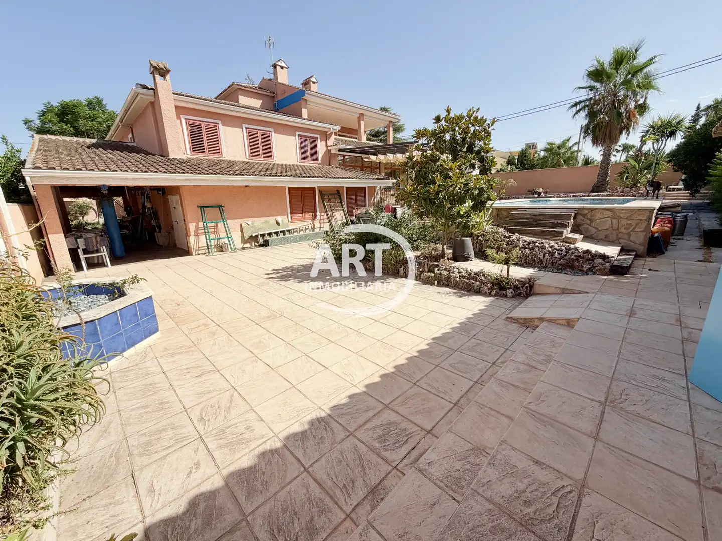 Garden of Houses for sale in Riba-roja de Túria  with Air Conditioner, Heating and Private garden