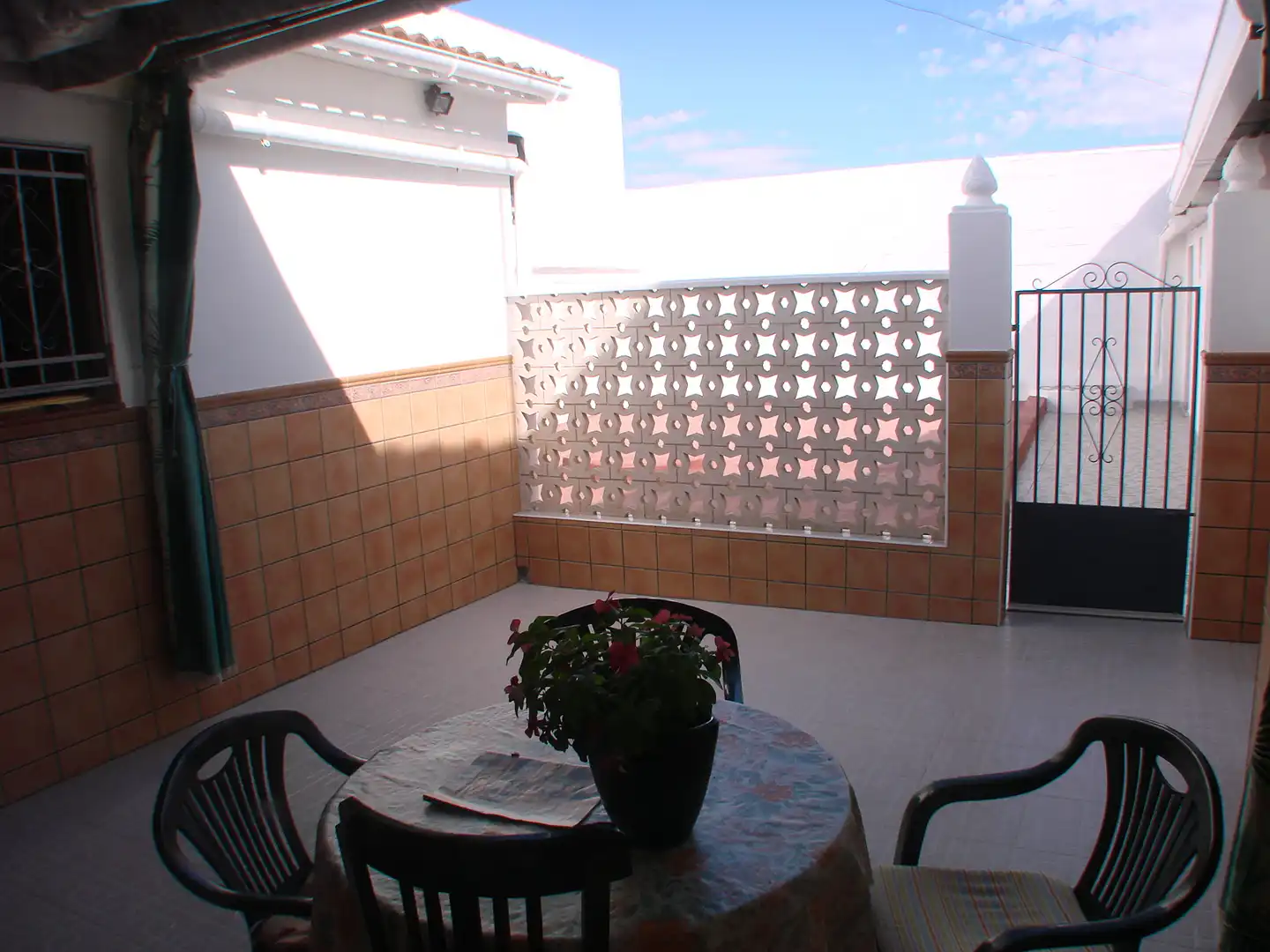 Terrassa de Casa o xalet de lloguer en Azuaga amb Aire condicionat i Moblat