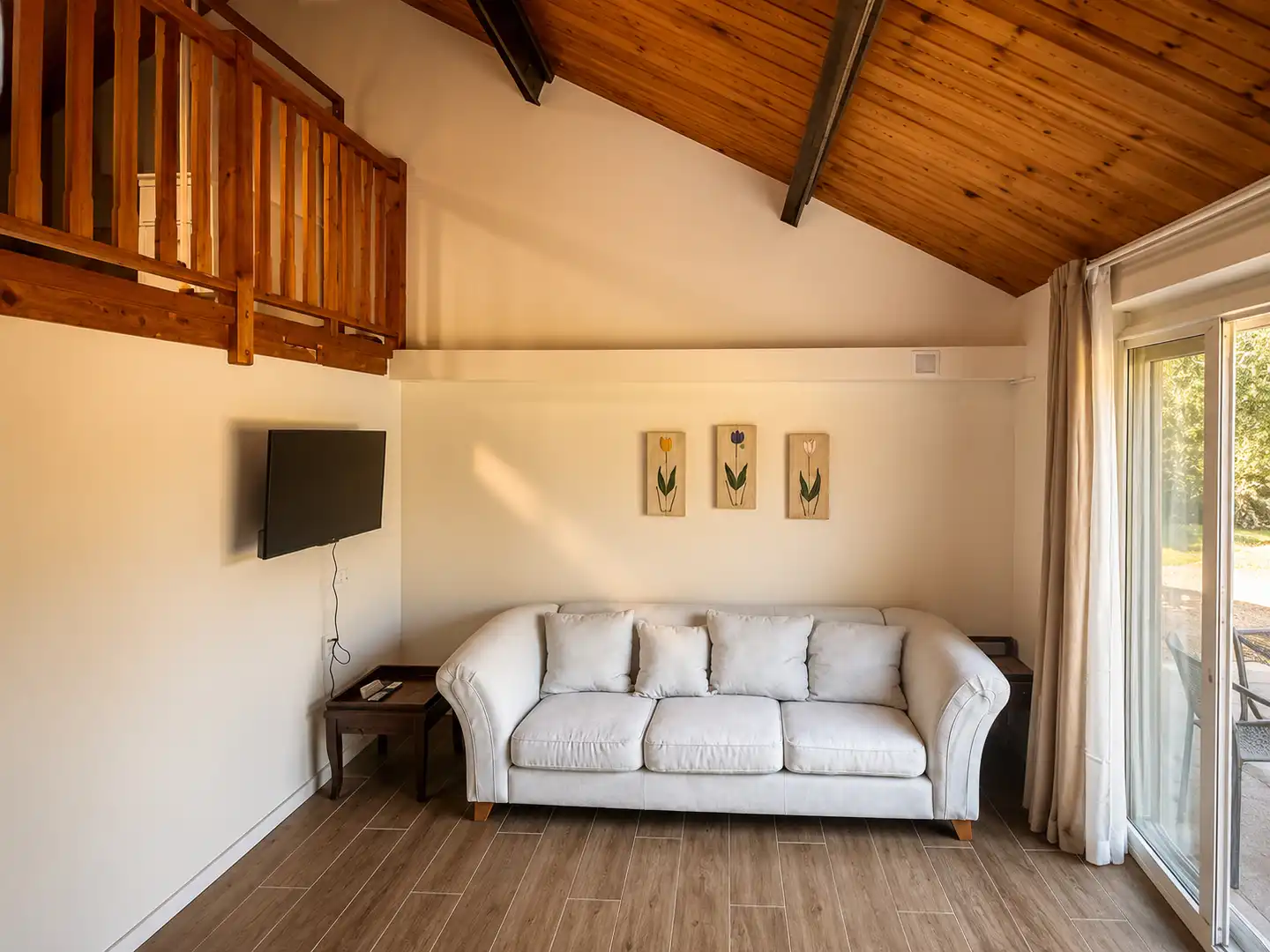 Wohnzimmer von Wohnung zur Miete in Piélagos mit Terrasse, Möbliert und Ofen