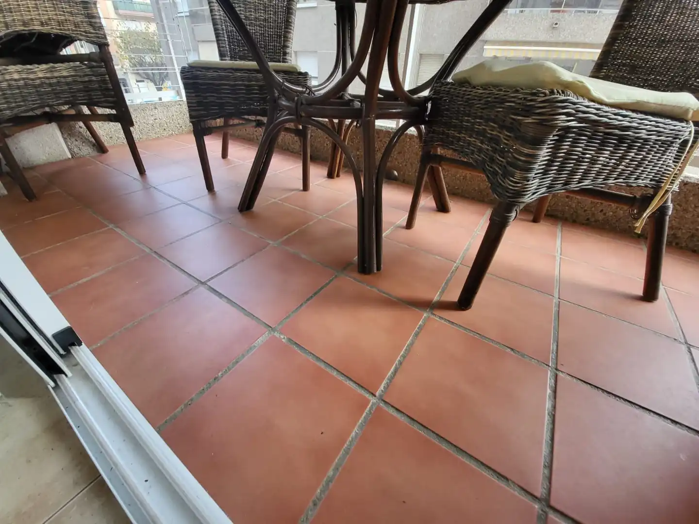 Terrasse von Wohnung zum Verkauf in Pineda de Mar mit Terrasse, Möbliert und Ofen