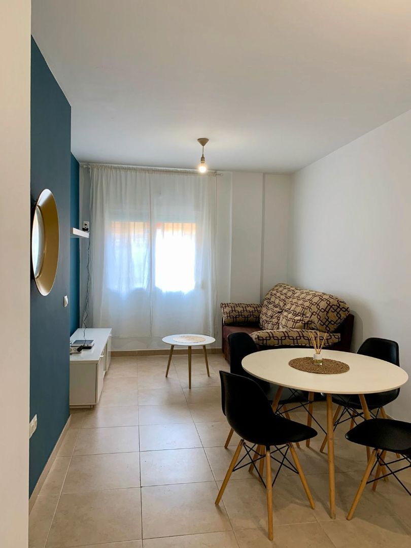 Living room of Flat for sale in Mijas  with Private garden and Furnished