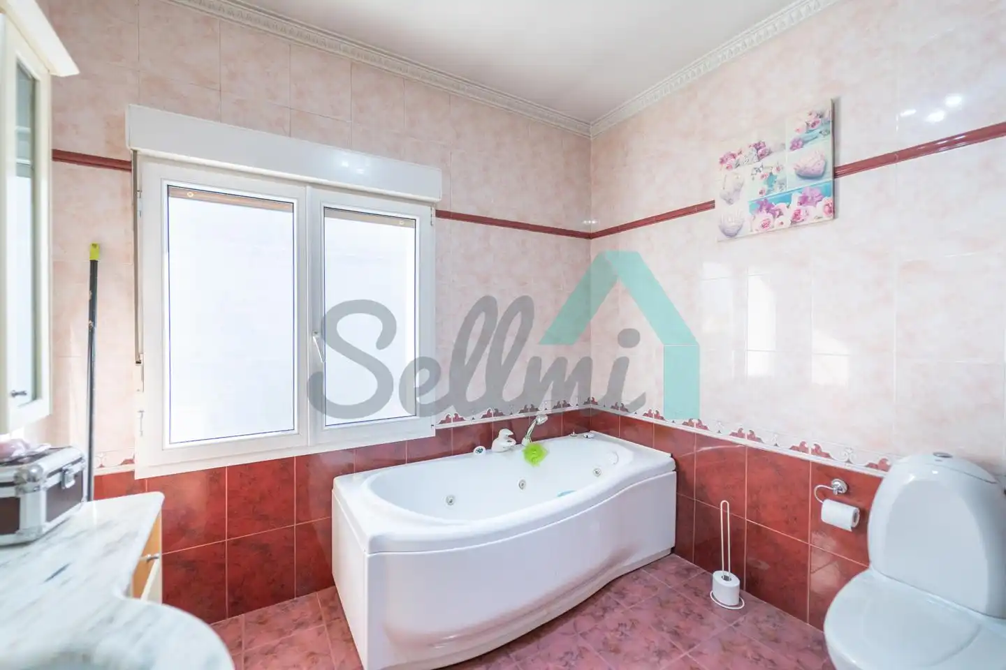 Badezimmer von Wohnung zum Verkauf in Oviedo  mit Heizung, Parkett und Terrasse