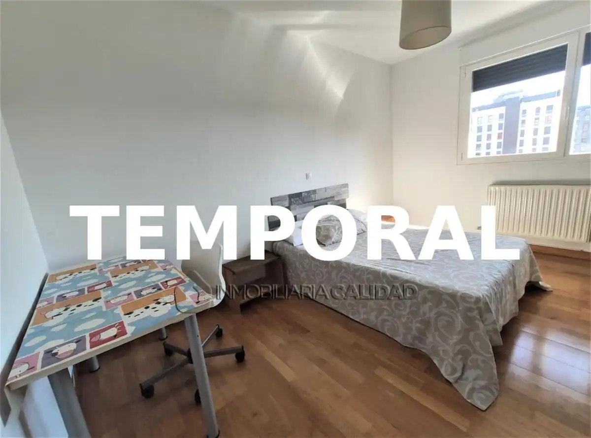 Bedroom of Flat for rent in Burgos Capital  with Heating, Storage room and Furnished