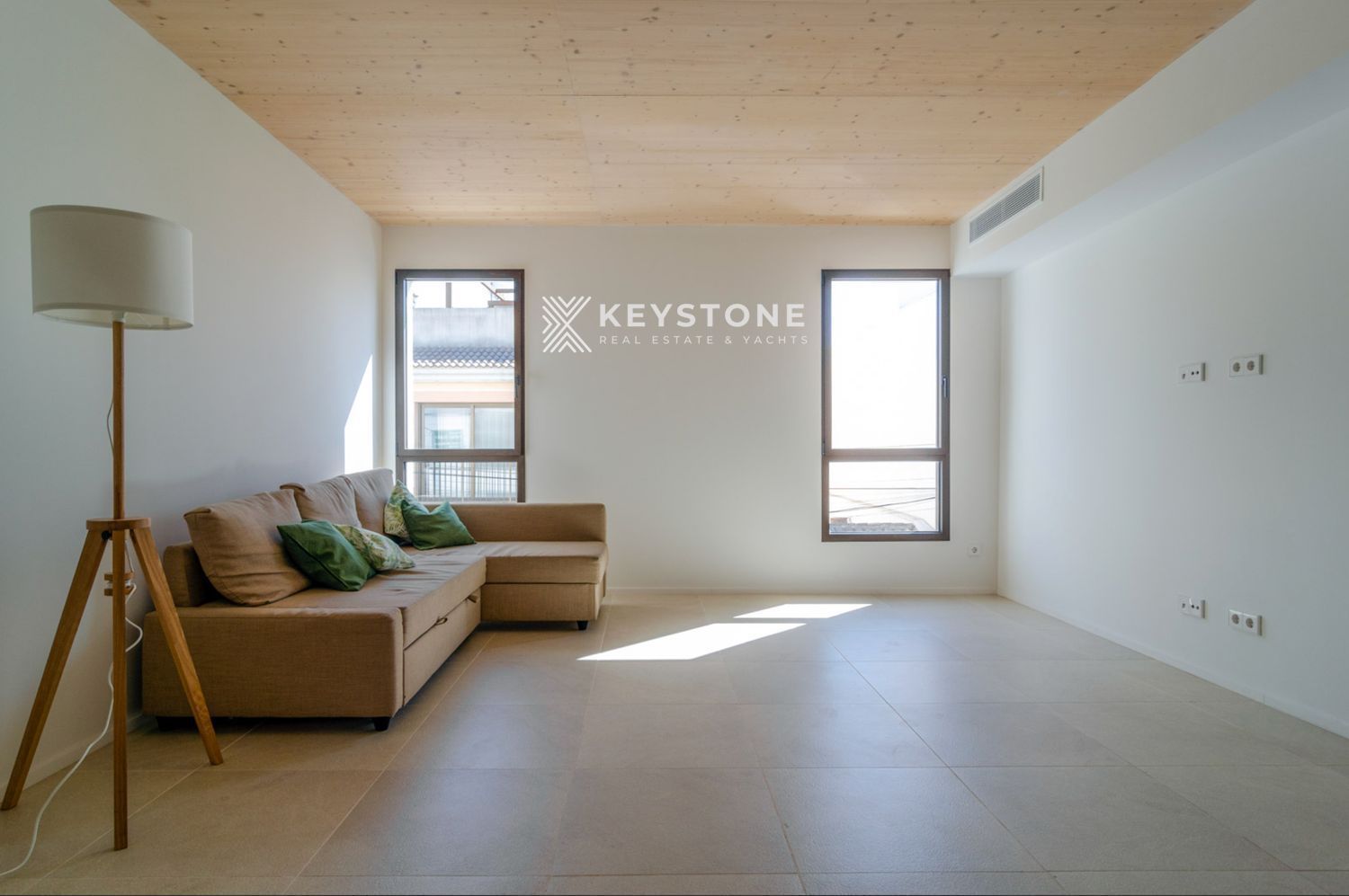 Sala d'estar de Àtic en venda en  Palma de Mallorca amb Aire condicionat, Terrassa i Traster