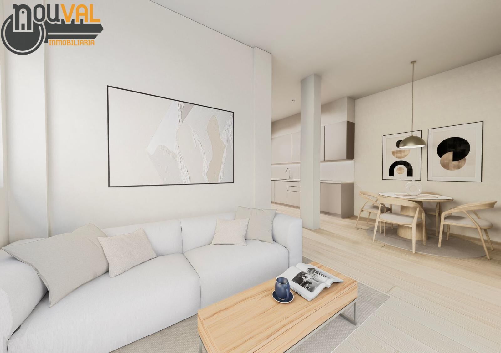 Sala d'estar de Pis en venda en Alaquàs amb Terrassa i Balcó