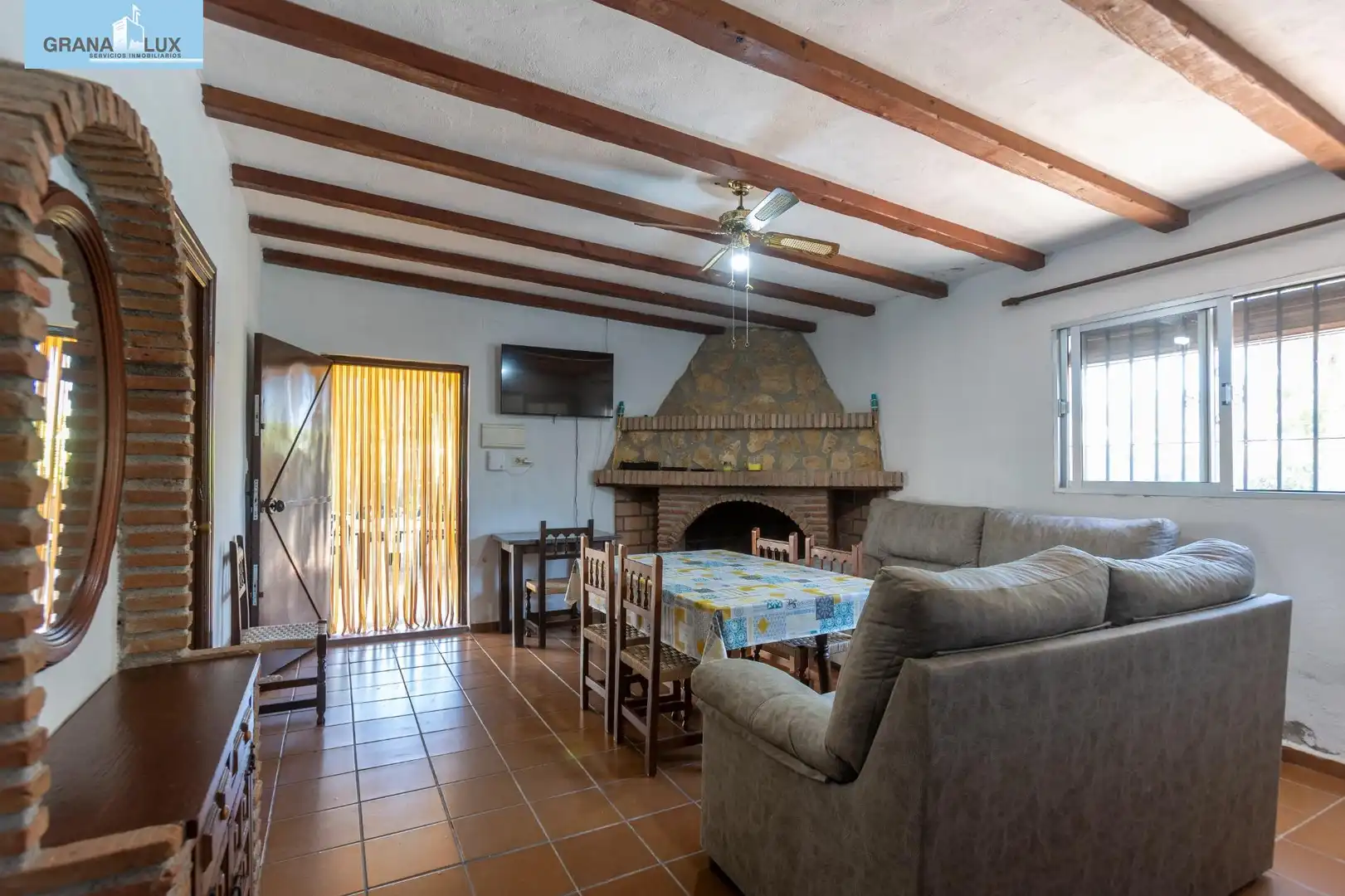 Living room of Houses for sale in Motril  with Private garden, Swimming Pool and Furnished