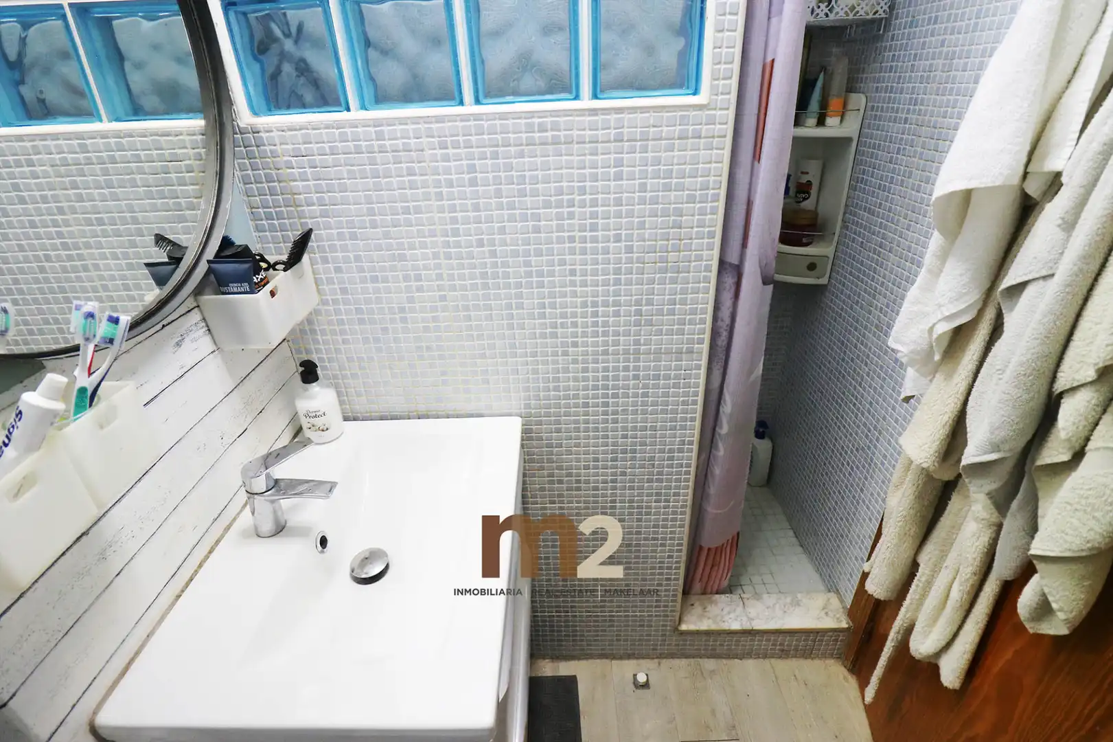 Baño de Apartamento en venta en Guardamar del Segura con Aire acondicionado, Terraza y Amueblado