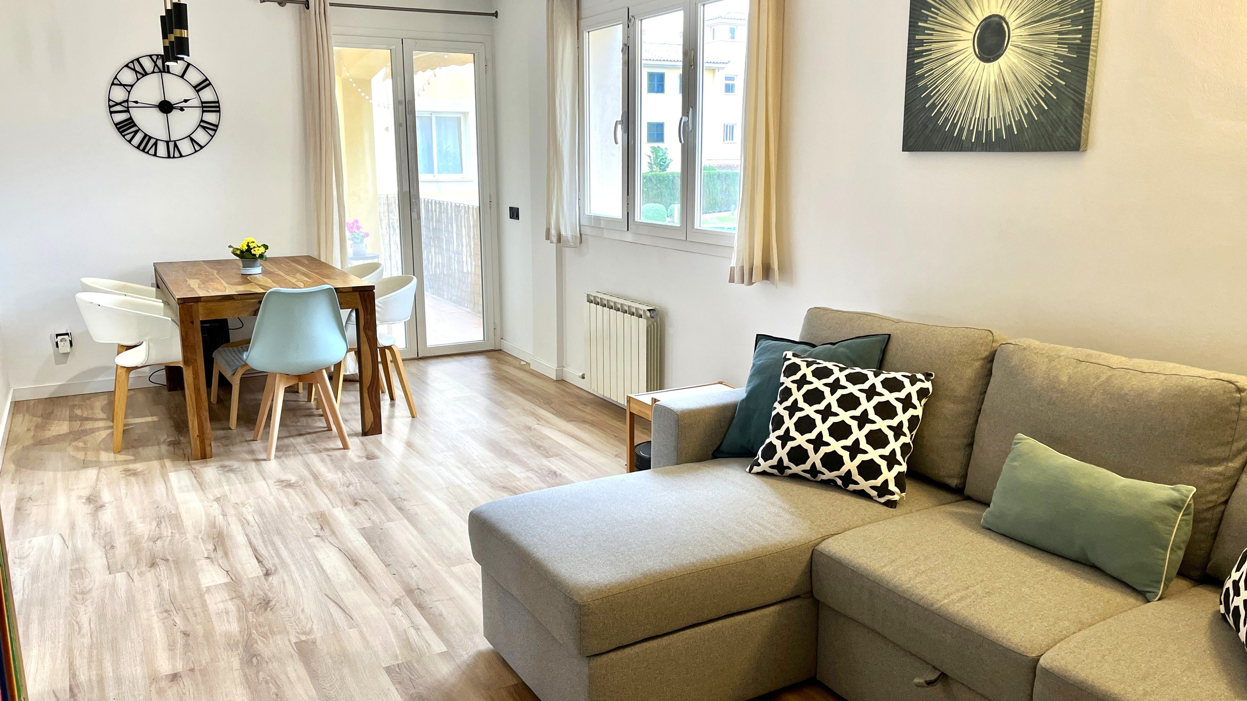 Sala de estar de Apartamento en venta en Llucmajor con Aire acondicionado y Piscina comunitaria