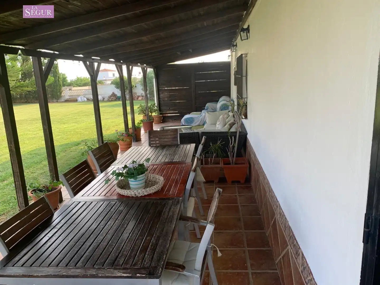 Terraza de Casa o chalet en venta en Conil de la Frontera con Aire acondicionado, Jardín privado y Terraza