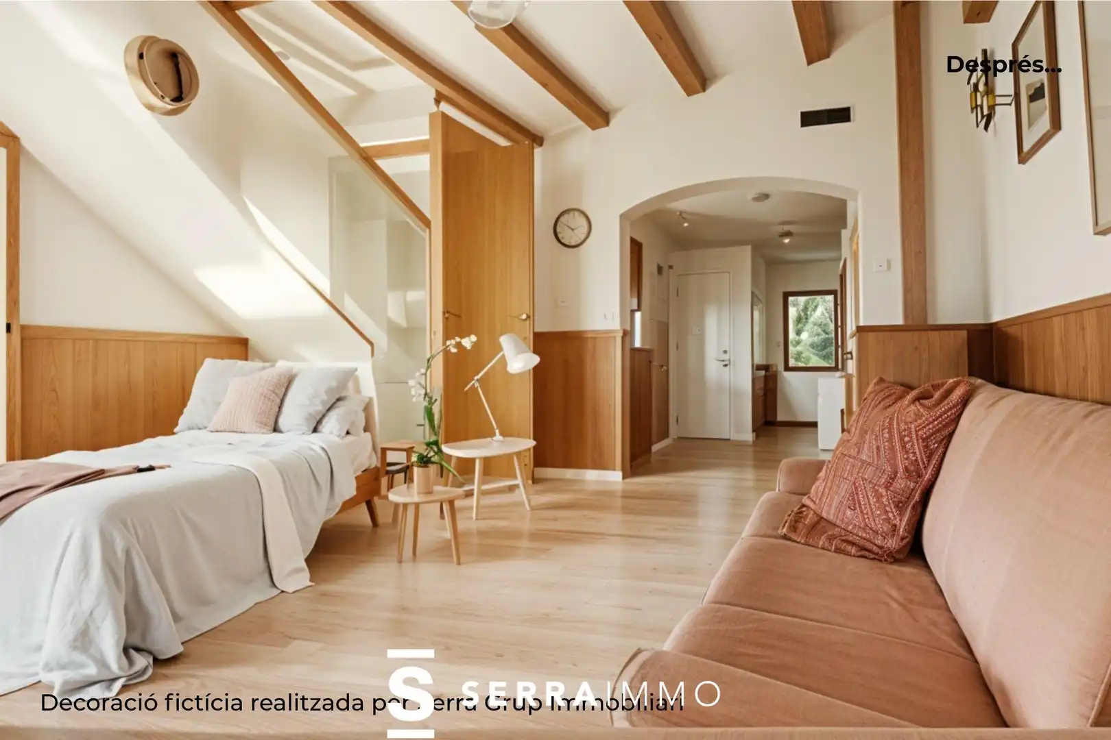 Sala de estar de Finca rústica en venta en Font-rubí con Jardín privado y Balcón