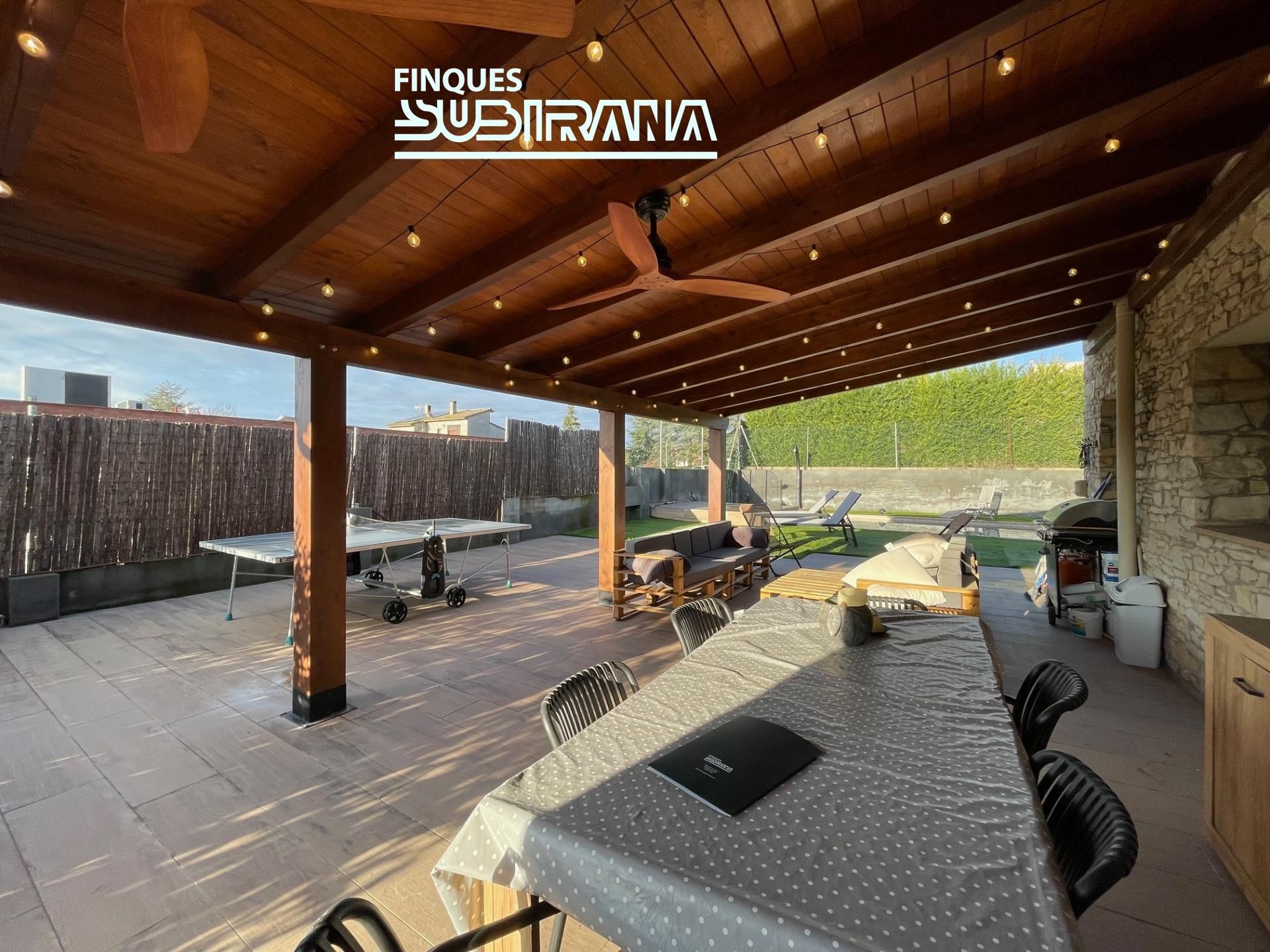 Terrace of House or chalet for sale in Igualada  with Air Conditioner, Heating and Private garden