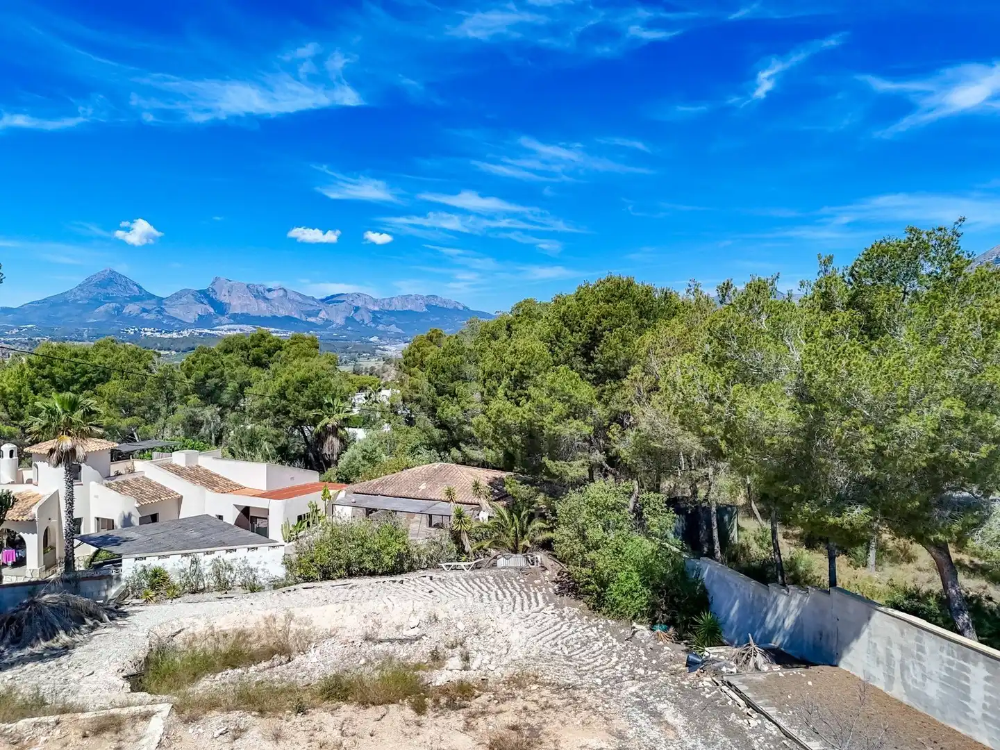 Vista exterior de Residencial en venta en Altea