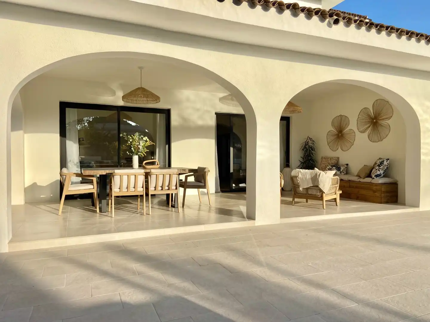 Terrassa de Casa o xalet en venda en Orihuela amb Aire condicionat, Jardí privat i Terrassa