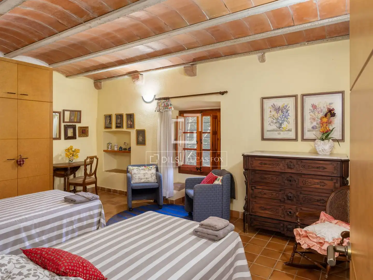 Bedroom of Country homes for sale in Anglès  with Air Conditioner, Private garden and Terrace