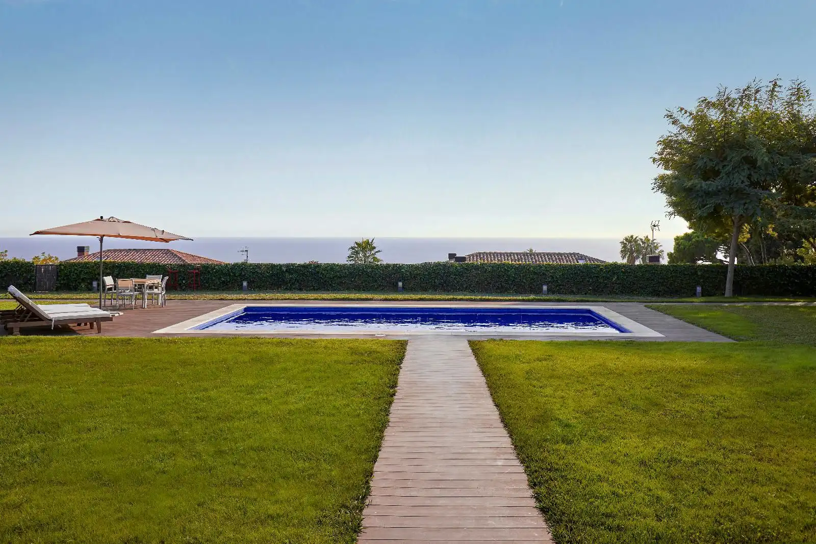Piscina de Casa o chalet en venta en Sant Vicenç de Montalt con Aire acondicionado, Calefacción y Jardín privado