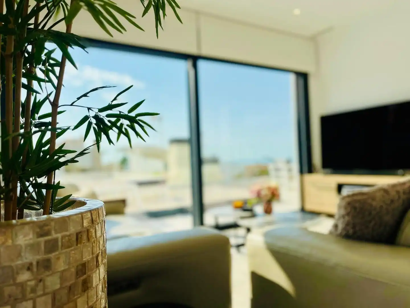 Living room of Houses for sale in Águilas  with Air Conditioner, Heating and Private garden