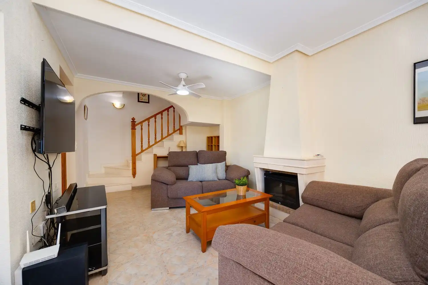 Casa aparellada amb terrassa en venda a Calle Cuerda 5, imagen 7
