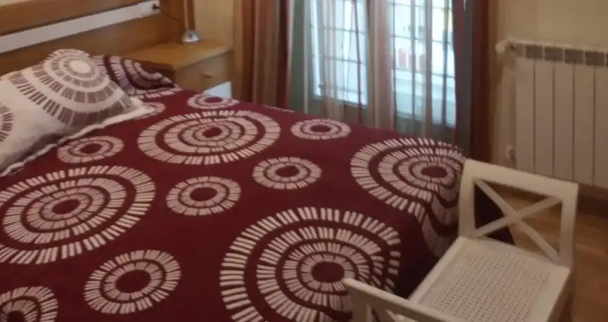 Bedroom of Flat for rent in Ourense Capital   with Heating, Furnished and Balcony