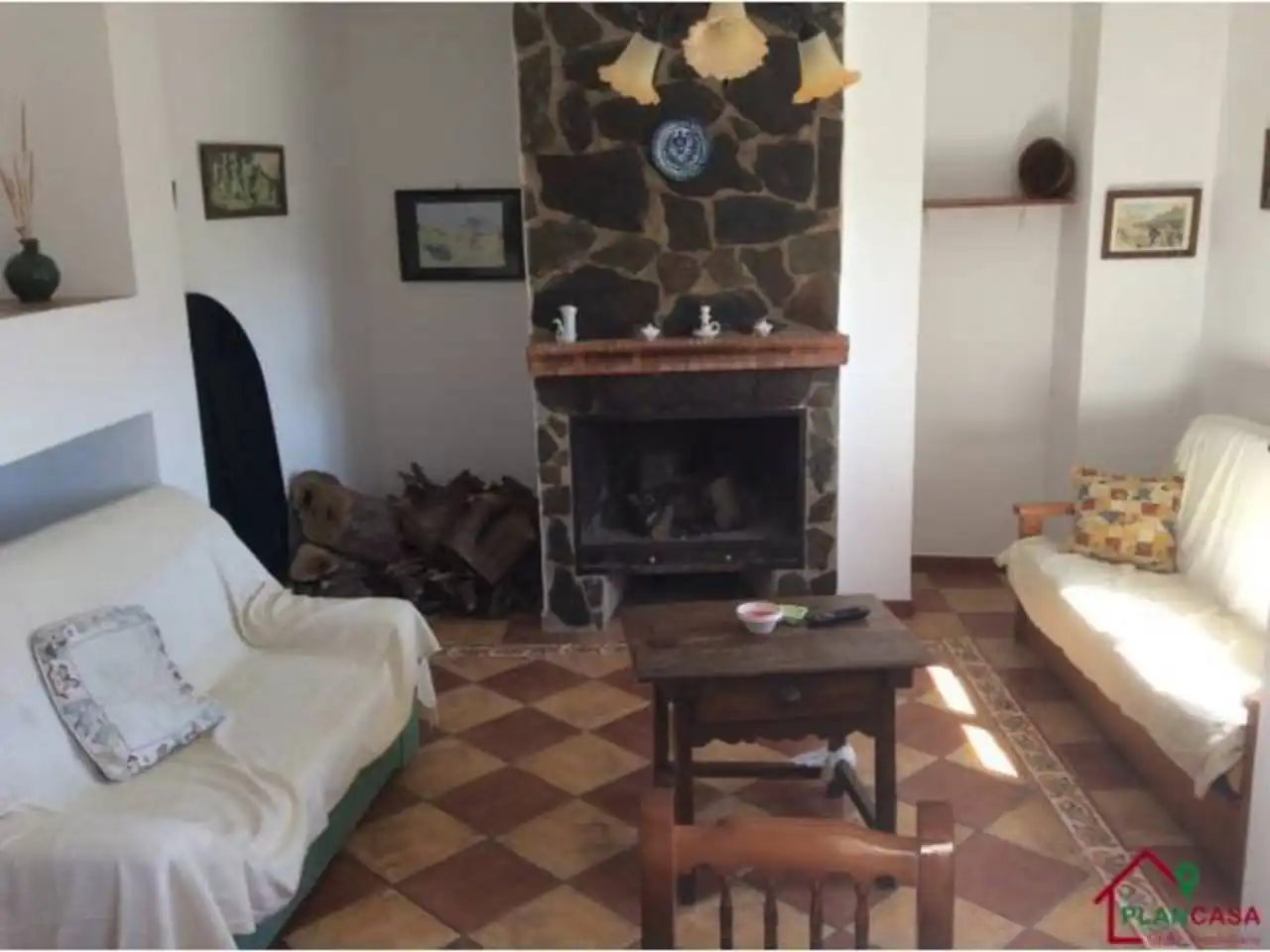 Sala de estar de Casa o chalet en venta en El Pinar