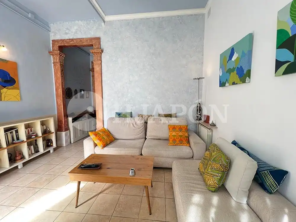 Sala de estar de Casa o chalet en venta en Montgat con Calefacción, Terraza y Trastero