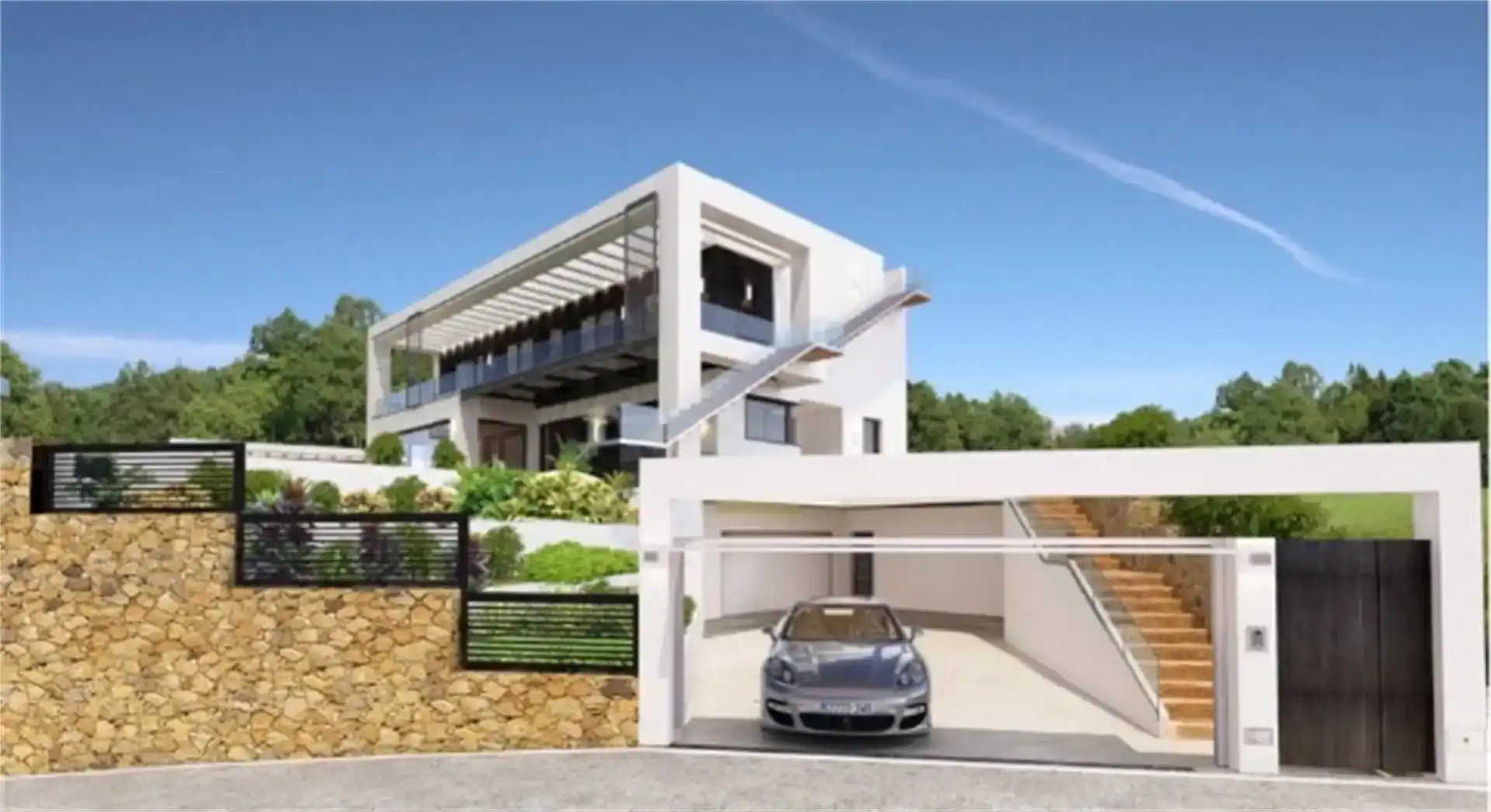 Vista exterior de Terreno en venta en Benissa