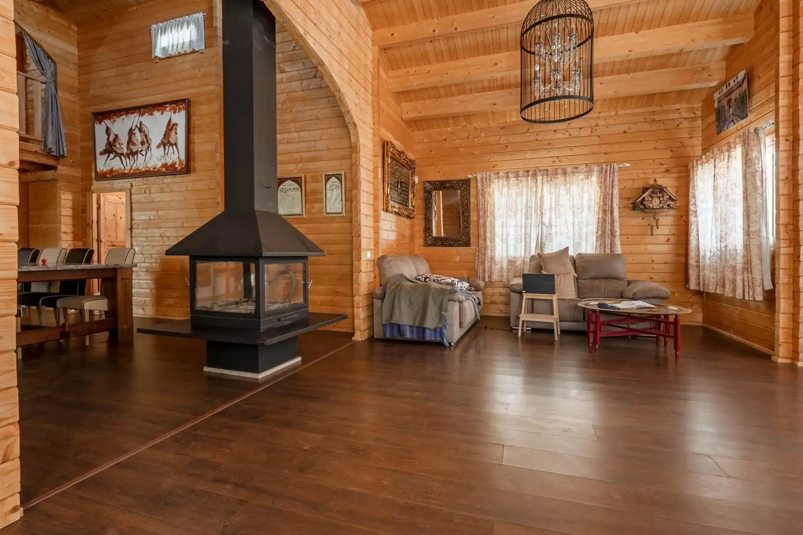 Living room of Houses for sale in Cúllar Vega  with Air Conditioner, Heating and Terrace
