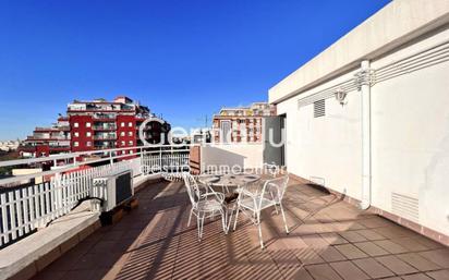 Terrace of Attic for sale in Badalona  with Air Conditioner, Terrace and Balcony