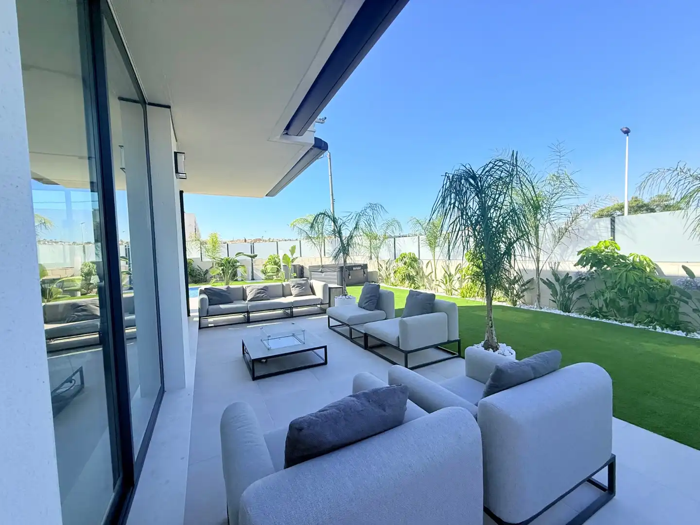 Terrassa de Casa o xalet en venda en Santa Pola amb Aire condicionat, Jardí privat i Terrassa